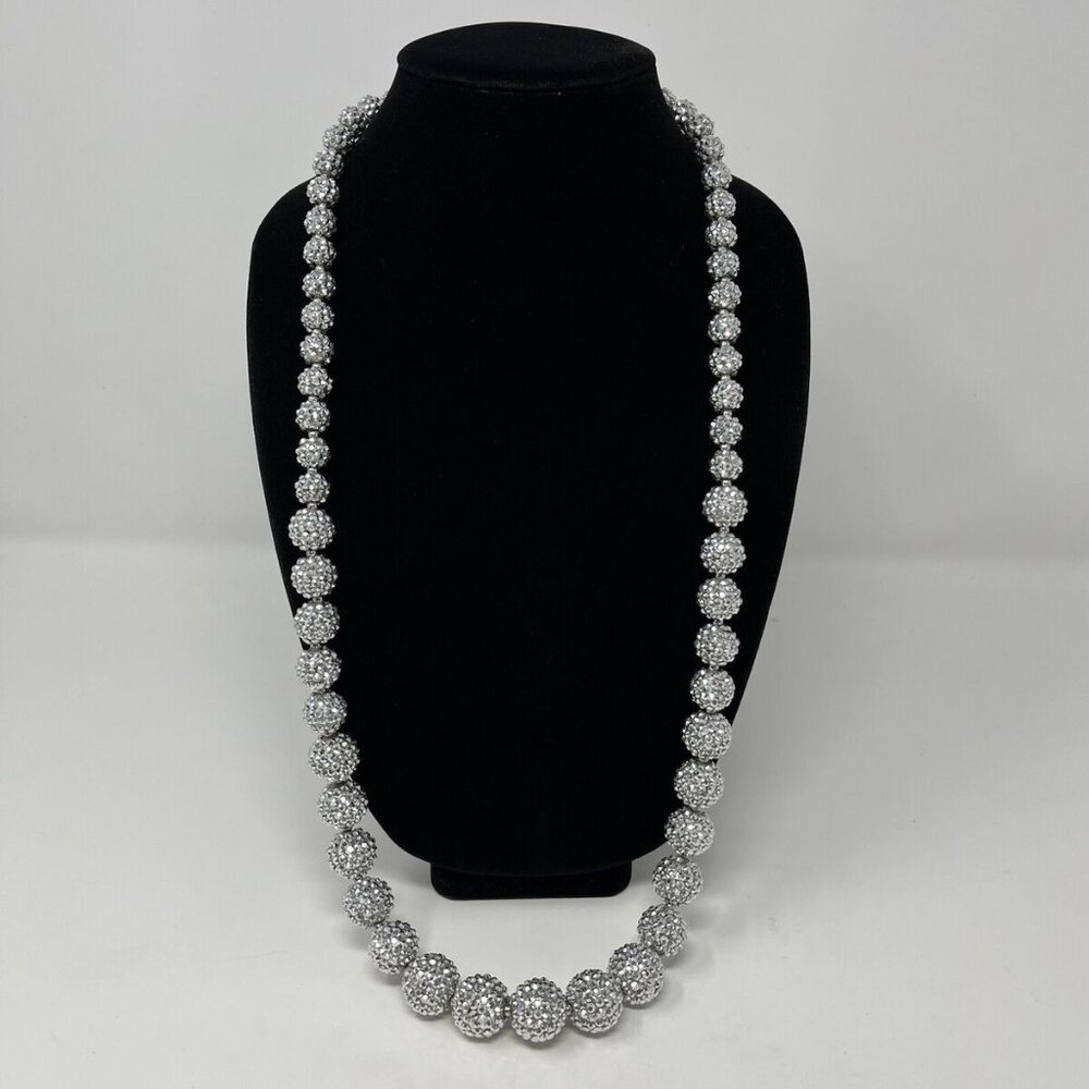 Kenneth J Lane Disco Ball Necklace 36"